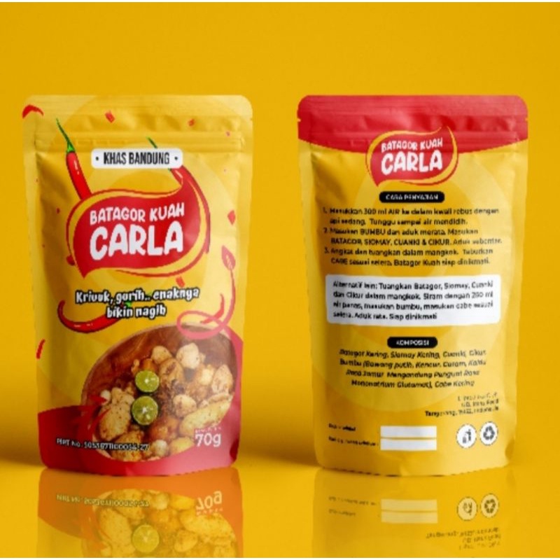 

Batagor Kuah Instant Carla Jajanan Khas Bandung