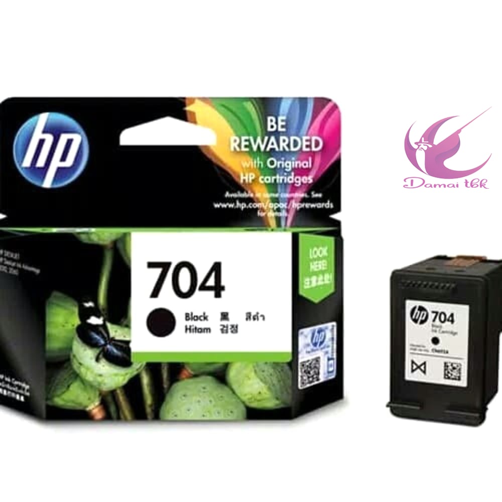 TINTA HP 704 BLACK  / CARTRIDGE HP 704 BLACK ORIGINAL