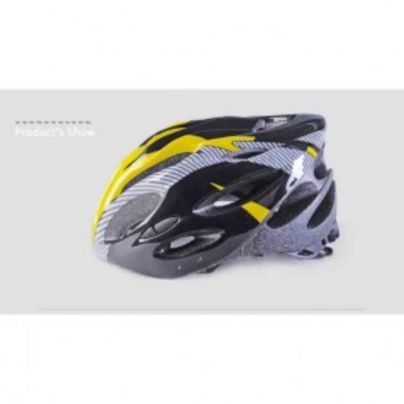 TaffSPORT Helm Sepeda EPS Foam PVC Shell