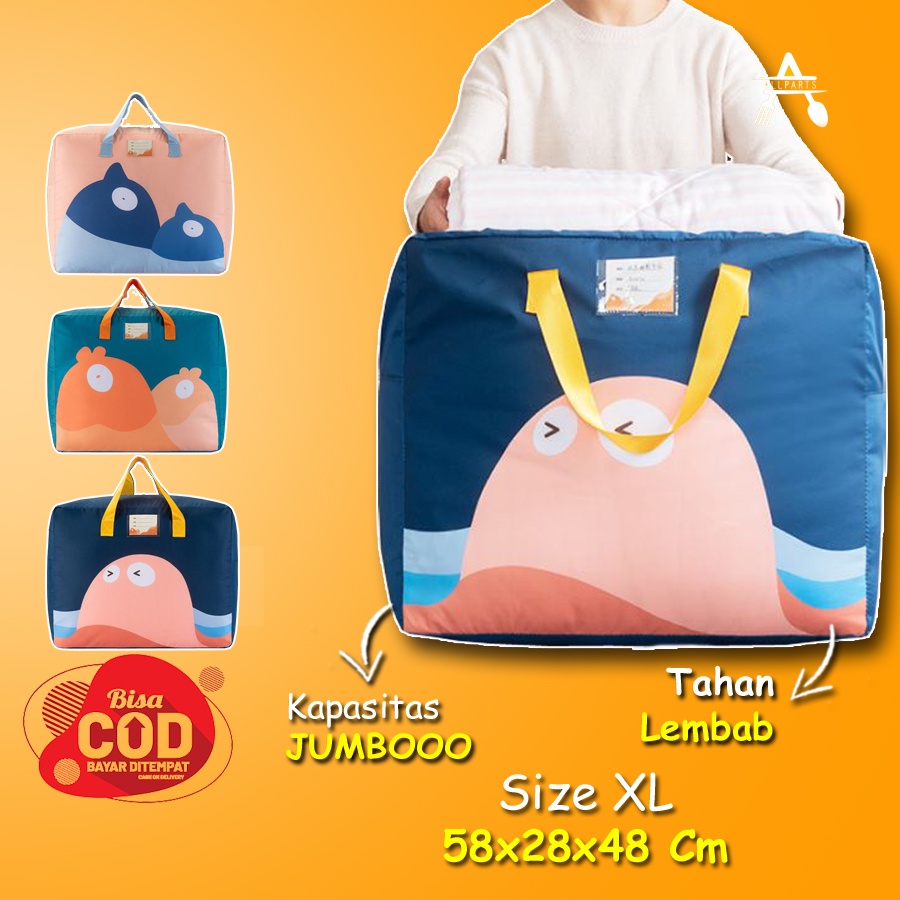 BOX TEMPAT WADAH PENYIMPANAN BAJU BARANG TAS SERBAGUNA KOTAK TEMPAT PENYIMPANAN ORGANIZER BAG BAJU