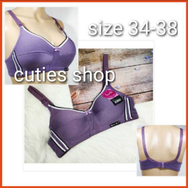 Sport Bra - pelajar- SAVELA - non busa - sz 34-38