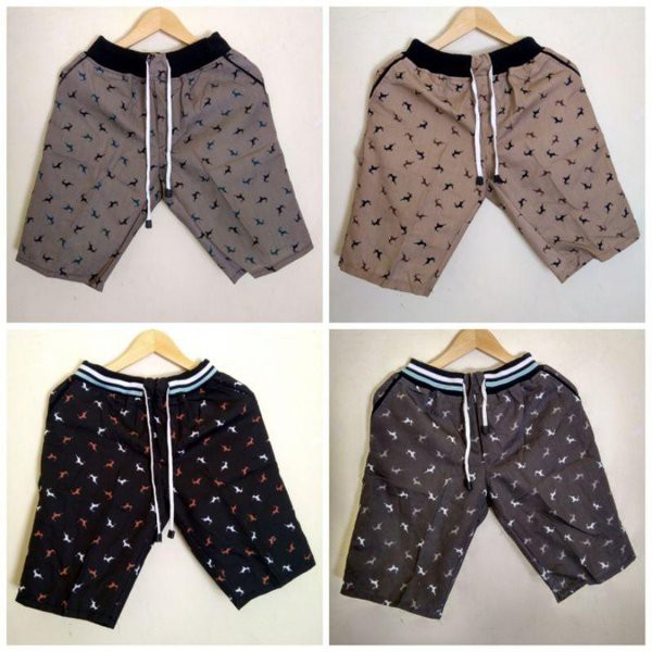 [COD] CELANA PENDEK PRIA CHINO RIB JOVA KATUN - celana motif