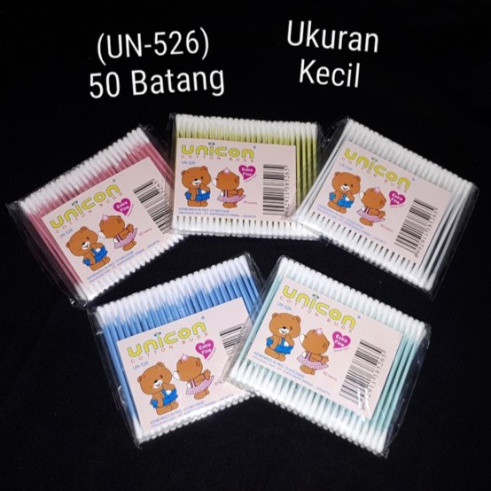 Unicon Cotton Buds Extra Fine Pack Isi 50 (UN-526)