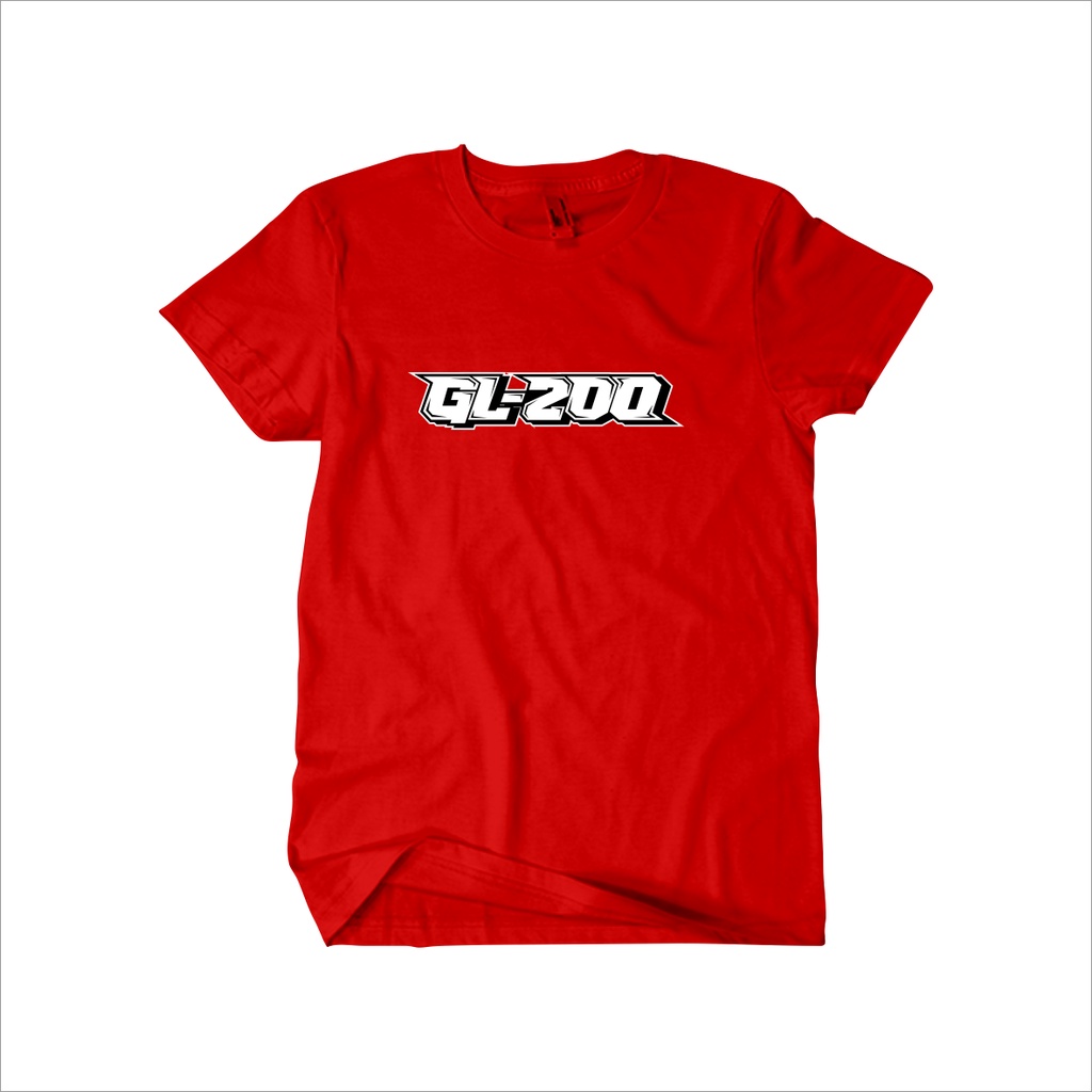 Kaos GL200 - Kaos Distro Katun Combed Motor Racing - Soundbalapblitar