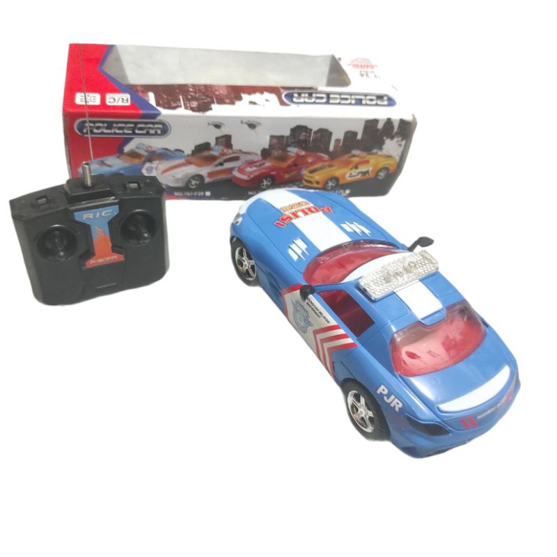 RC Mobil Police Car Lampu I mainan mobil remote control