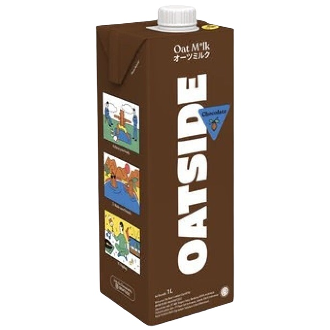 

Oatside Chocolate 1 Liter Minuman Oat Milk