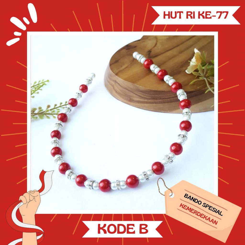 PGX Bando Korea Merah Putih Spesial Edition 17 Agustus HUT RI Ke 77