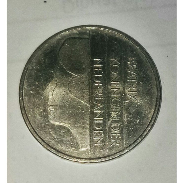 koin kuno belanda 1gulden no37