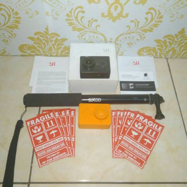 Kamera Action Yi Cam Internasional Hitam Bekas