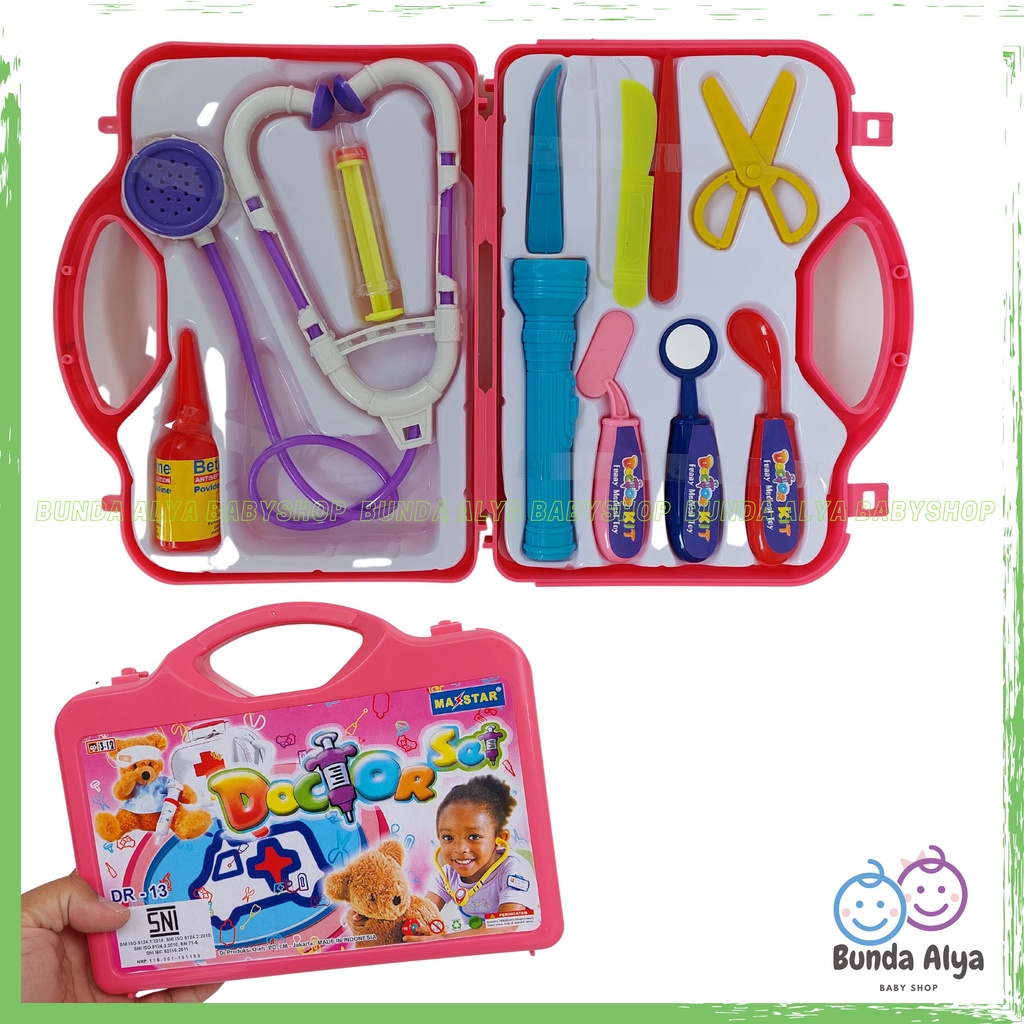 Jual Set Mainan Anak Dokter Dokteran Mainan Dokter Dan Alat Alat Dokter ...