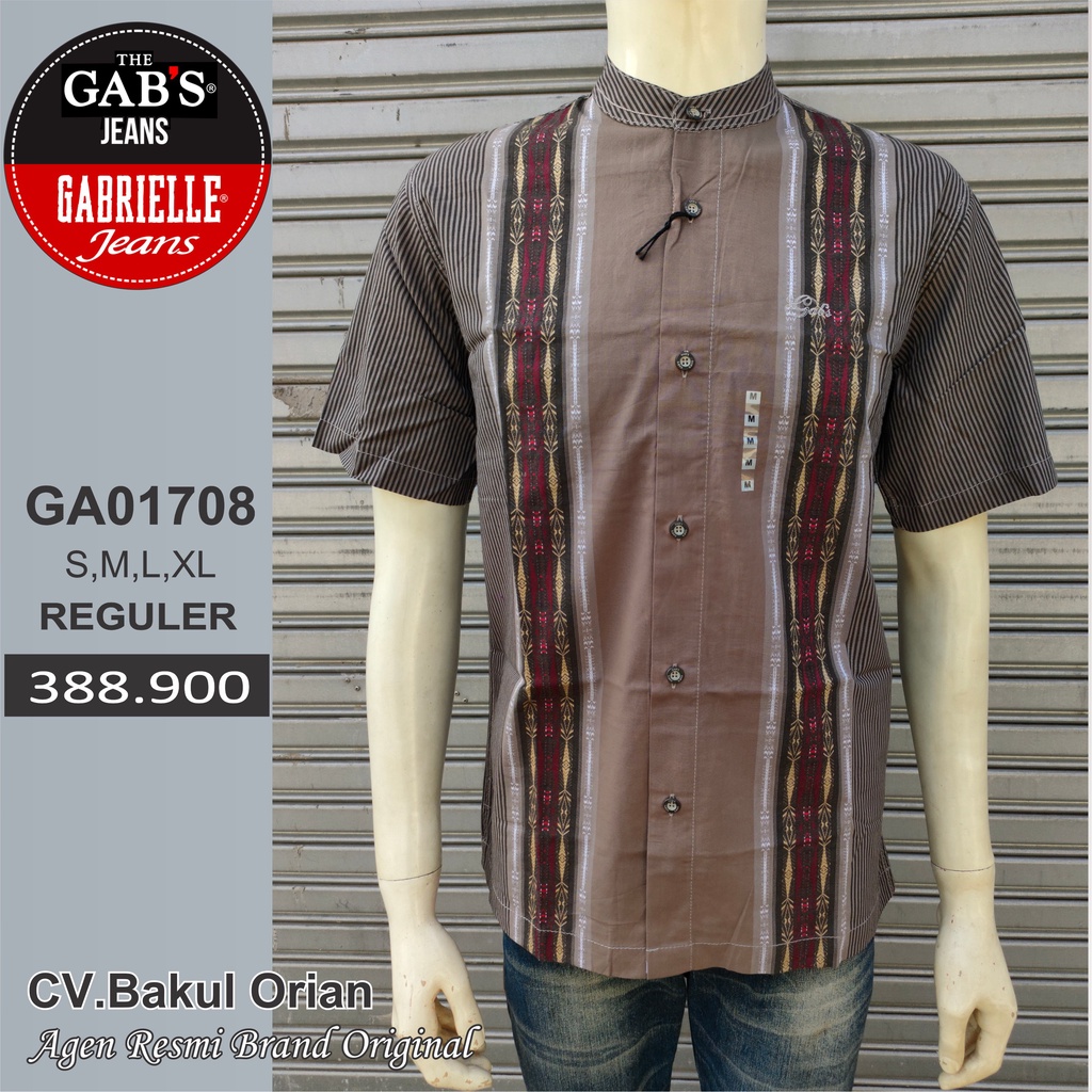 Baju Koko Kemeja Pria Gabrielle Gab's Original - GA01708