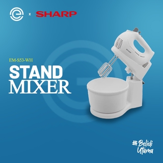 SHARP Stand Mixer EM-S53-WH