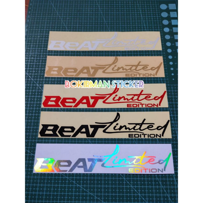 STICKER BEAT LIMITED EDITION CUTTING