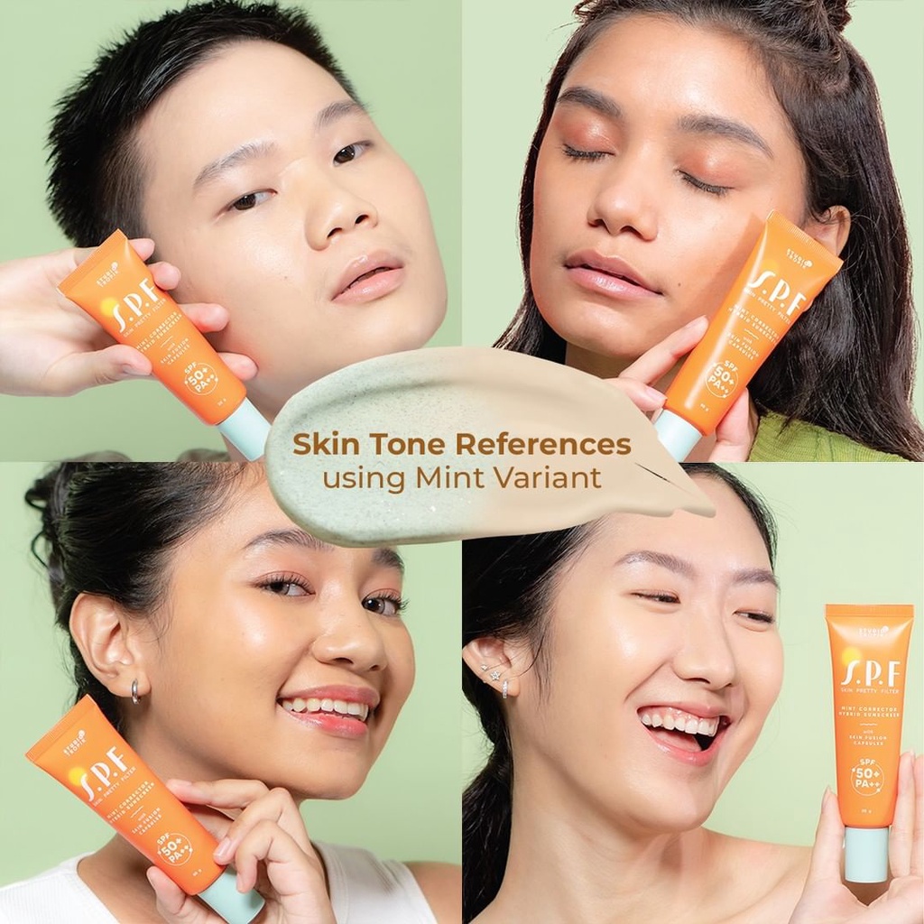 ★ BB ★ Studio Tropik SPF 50+ PA++ Skin Pretty Filter Peach | Mint 50g - 15gr