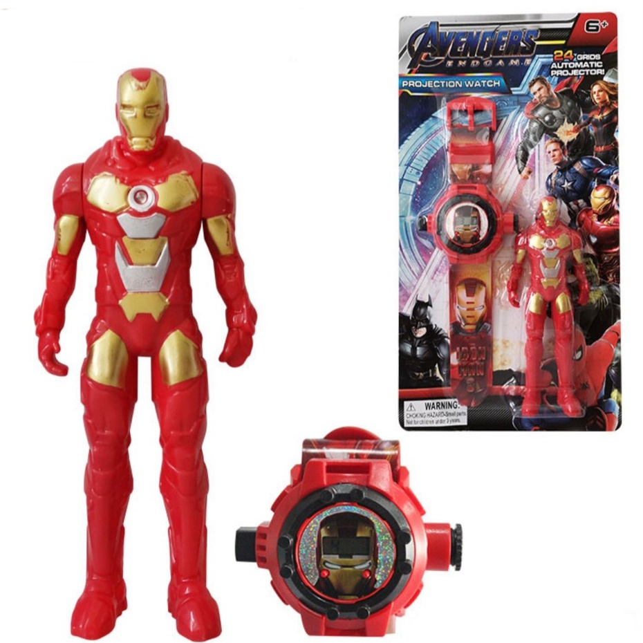 Jam Tangan Anak Laser Proyektor + Robot