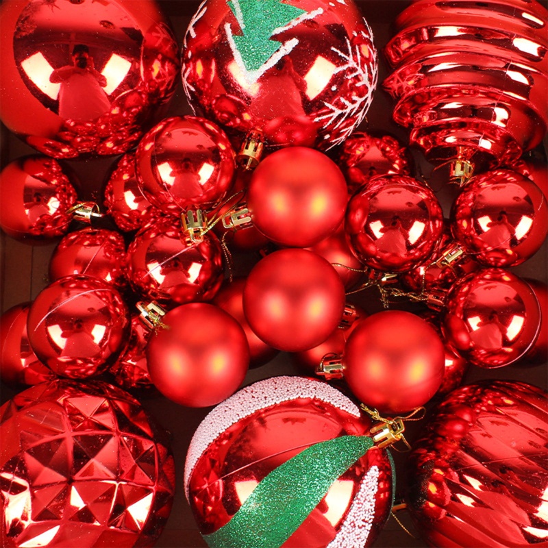 30 Pcs Ornamen Gantung Untuk Dekorasi Pohon Natal