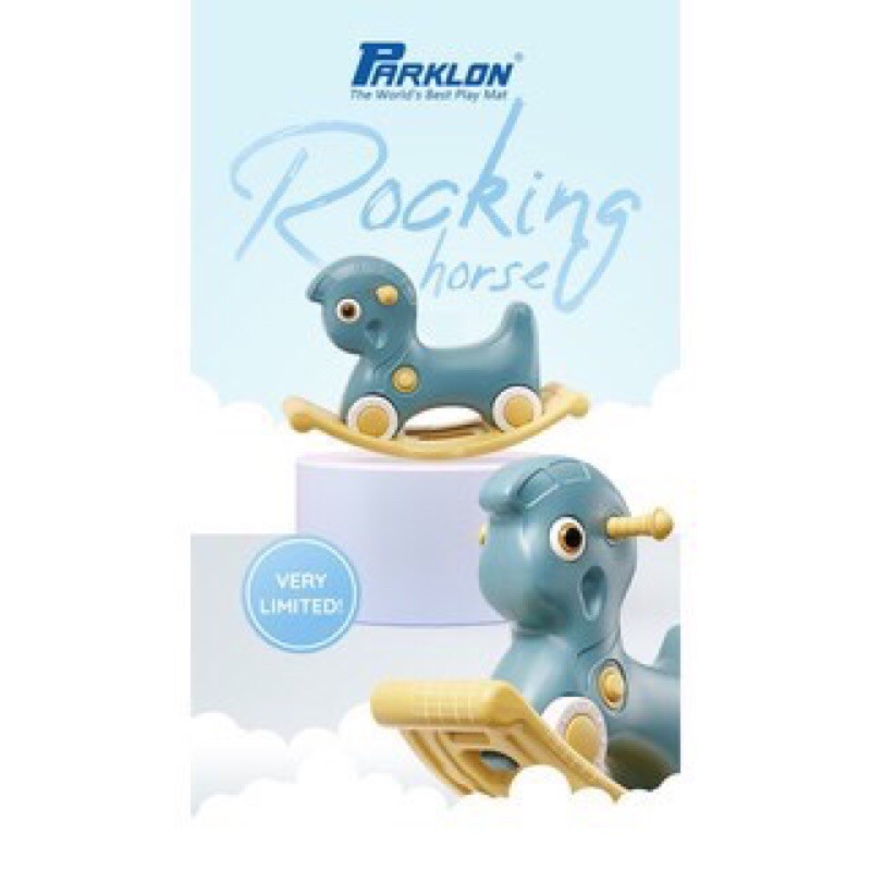 Parklon 2 in 1 Rocking Horse 2in1 Mainan Kuda Kudaan Ride On