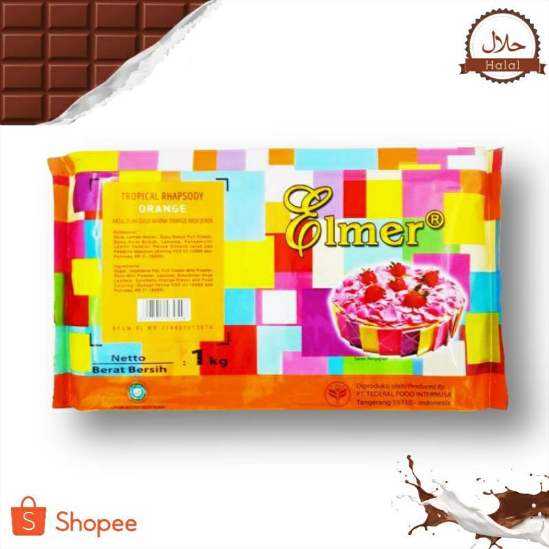 

Elmer coklat coumpone Orange (salahbeli)