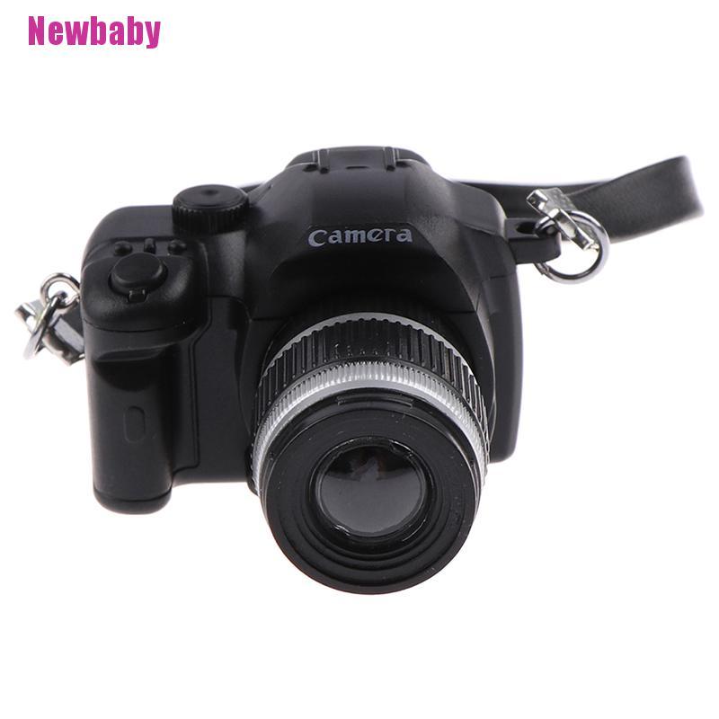 (Newbaby) 1pc Miniatur Kamera SLR Digital Untuk Dekorasi Rumah Boneka