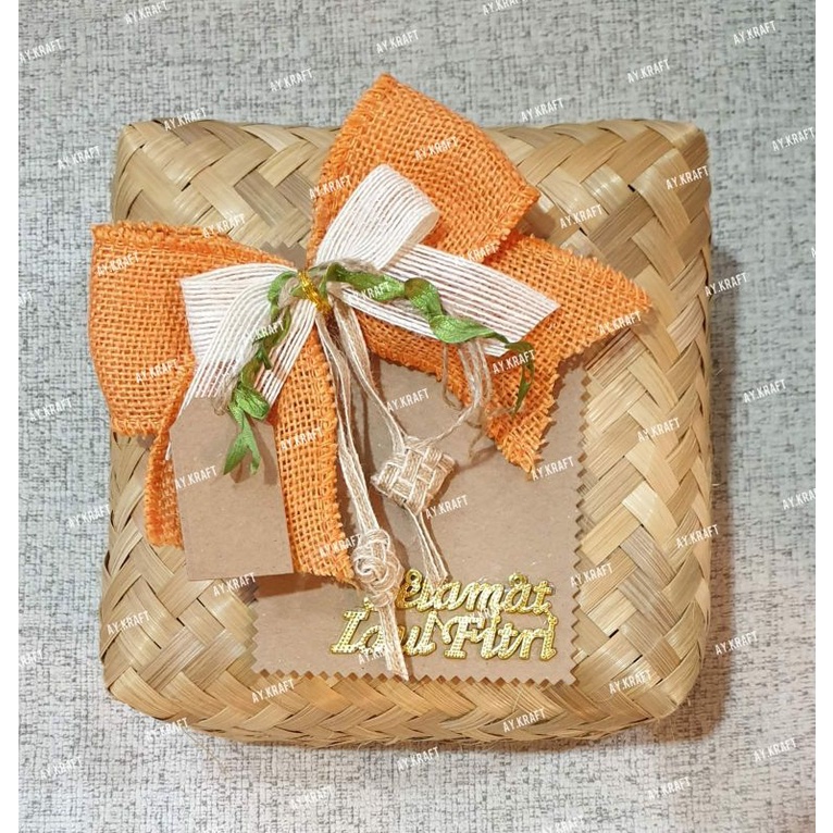 

Pita Hias Lebaran / Besek Hias Lebaran 20 x 20cm (2)