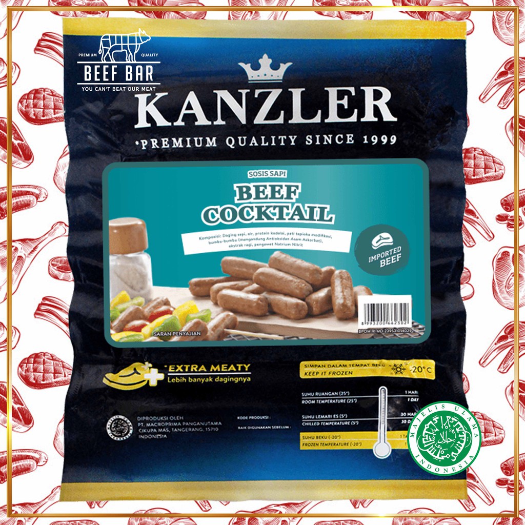 

KANZLER SOSIS BEEF COCKTAIL
