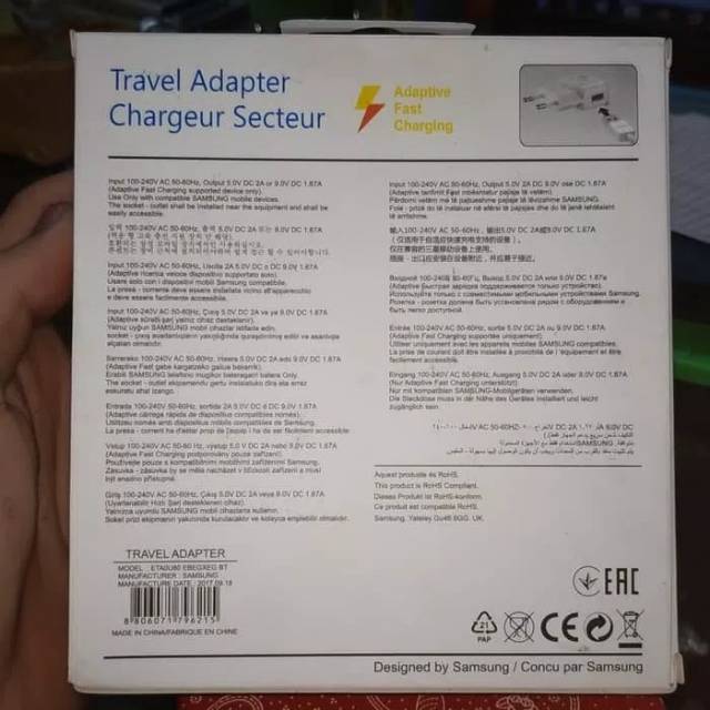 Charger Samsung note 4 s6 original 100% casan samsung s6 note 4 original 100% fast charging mantap