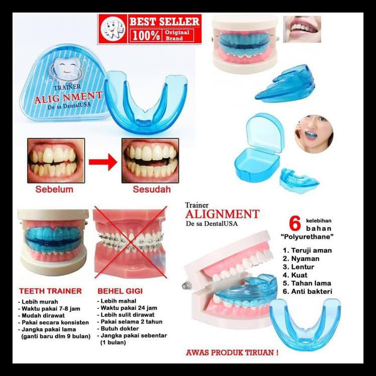 Perapi Gigi Orthodontic Retainer Trainer Dengan Case Kode 1428