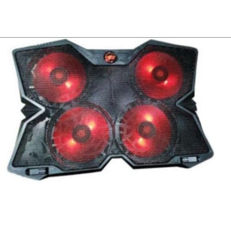 COOLING PAD GAMING WARWOLF CRIMSON CW7 Kipas Pendingin Laptop Gaming