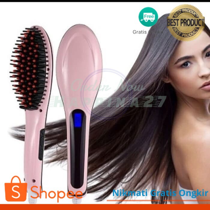 CATOK PELURUS RAMBUT SISIR CATOK LISTRIK MURAH ORIGINAL 906 FAST HAIR STRAIGHTENER