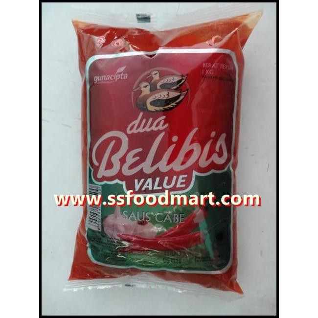 

Hotlist Saos Sambal Belibis 1 Kg