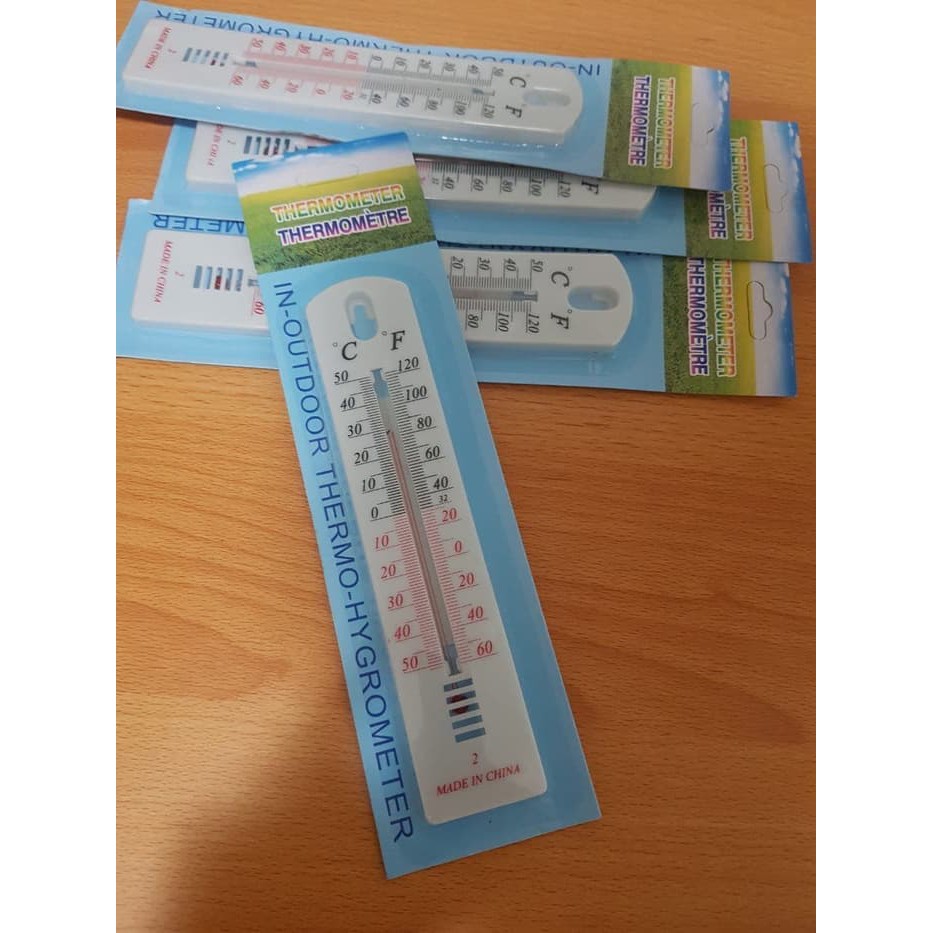 Thermometer - Termometer Dinding - Termometer Ruangan - Alat Ukur Suhu - THD2