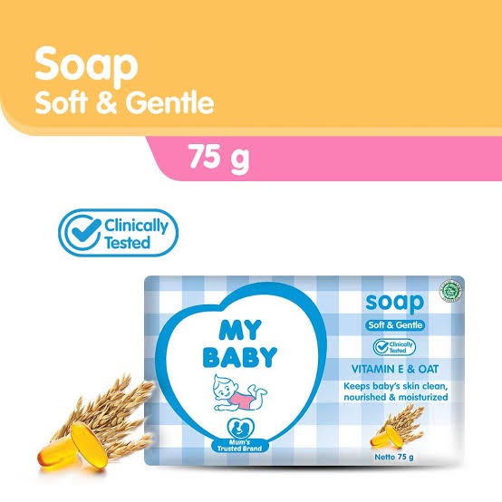 My Baby Bar Soap 60g | Sabun Batang Bayi