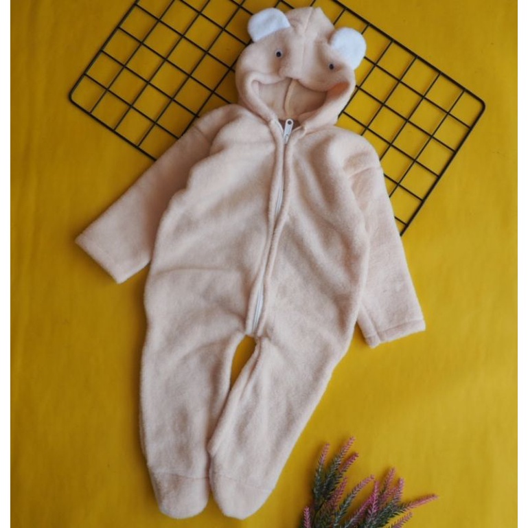 jumper bayi tebal lembut 3-9 bulan