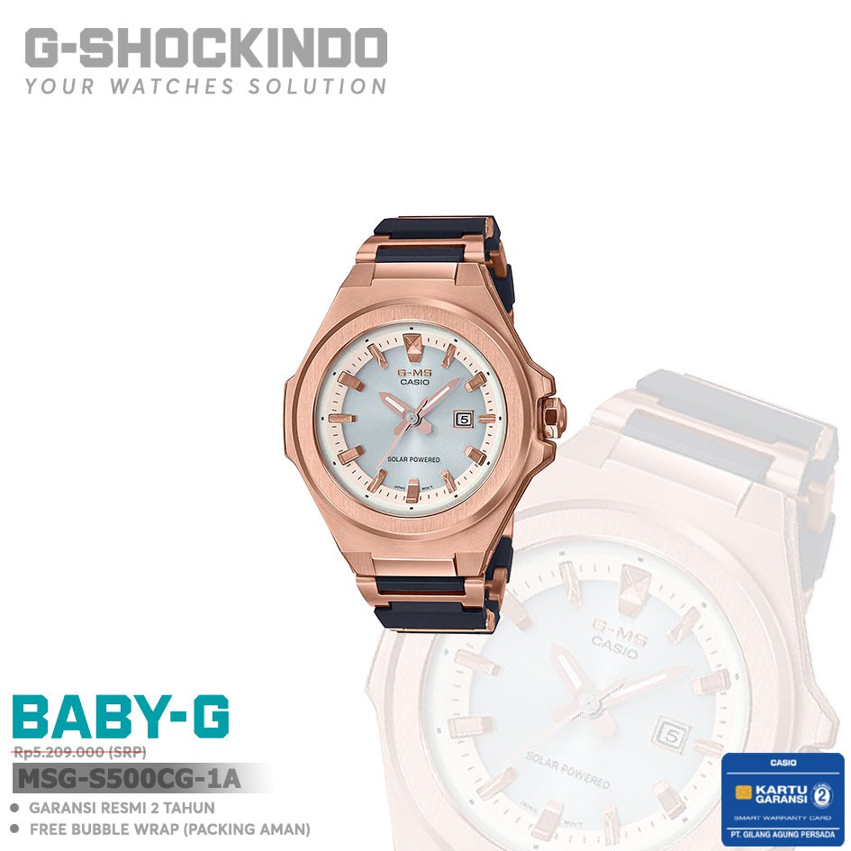 Casio Baby-G MSG-S500CG-1A / MSG-S500CG-1ADR Original