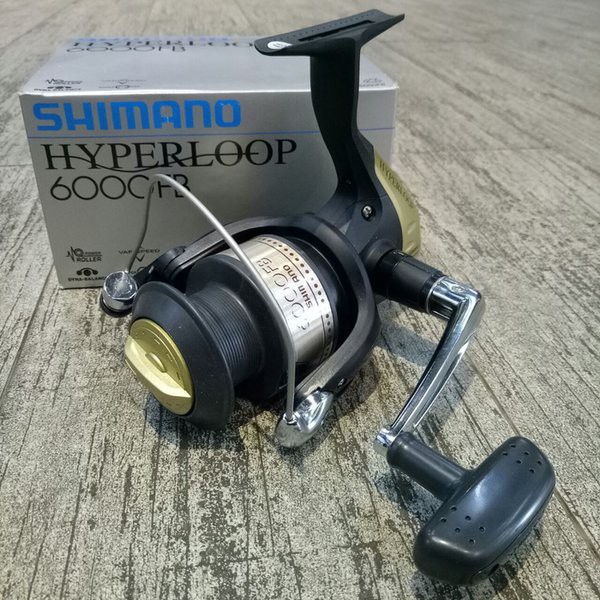 Rel Pancing Reel Pancing Shimano Hyperloop 6000FB 1 BB Katrol Pancing Gulungan Pancing