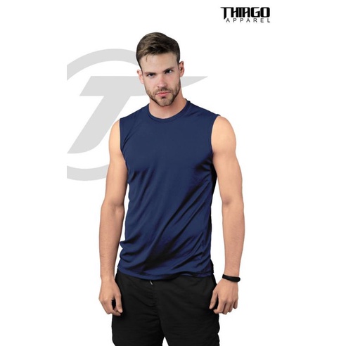 KAOS SINGLET POLOS/KAOS OLAHRAGA POLOS/KAOS TANPA LENGAN POLOS