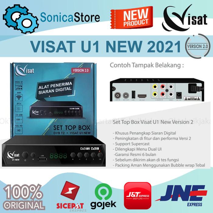 Set Top Box Visat U1 Dvb-T2 New Version 2021