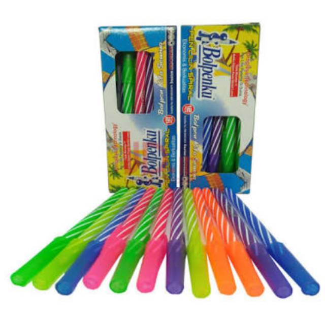 

Bolpenku pen lilin grap tinta hitam / isi12 pcs