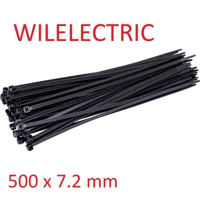 

Kabel Ties / Cable Ties 50 Cm X 7.2 Mm Lebar 100 Pcs Ul Standard