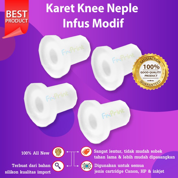 Karet Knee Neple Infus Cartridge Printer