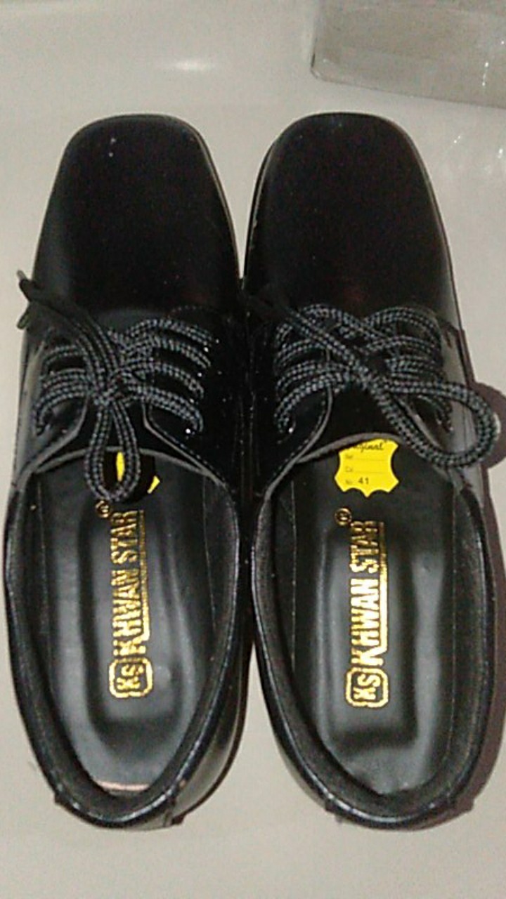 Sepatu Pantofel Wanita Sepatu Pansus Hitam Wanita  Fantofel Cewek Paskibraka