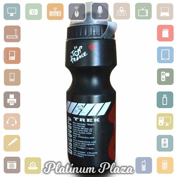 TaffSPORT TREK Botol Minum Olahraga Sepeda 750ml - 30A12 - Black`612B1N-