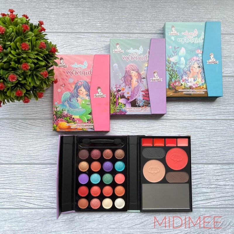 [BPOM] SHERBY Make Up Pallete bentuk Dompet Brilliant Series