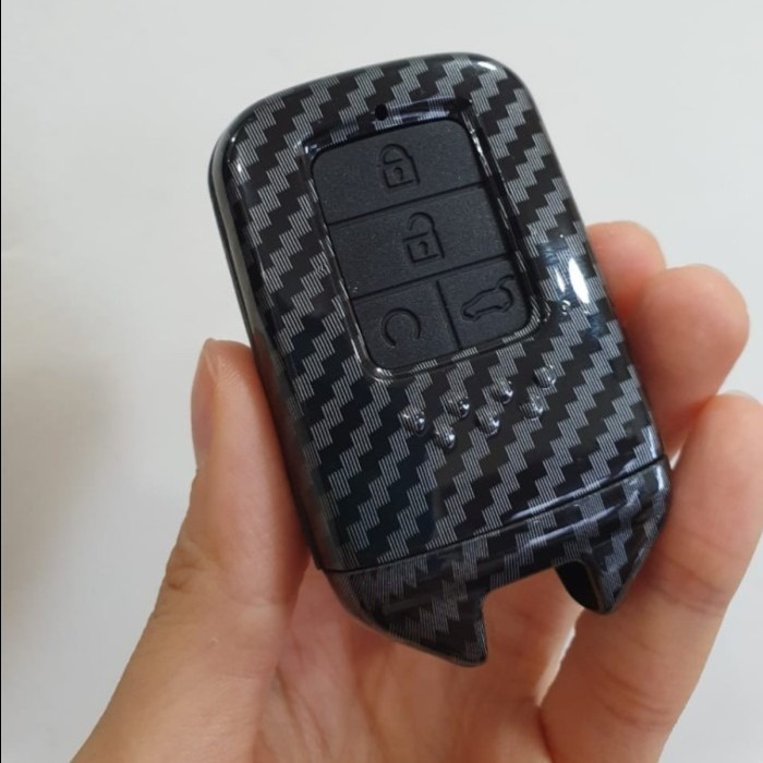 Casing Kunci Mobil Carbon Key Case Cover Honda CIVIC 2016