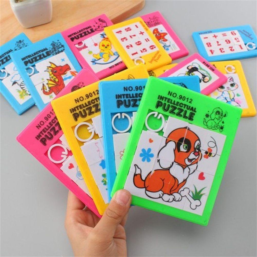 Mxbeauty Jigsaw Puzzle 5Pcs Plastik Edukasi Dini Anak Untuk Puzzle Anak