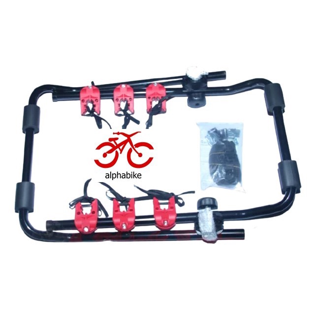 Aksesoris Sepeda - Bicycle Bike Carrier Syte 3 Sepeda St-G321 Rak Sepeda Mobil 3 Sepeda