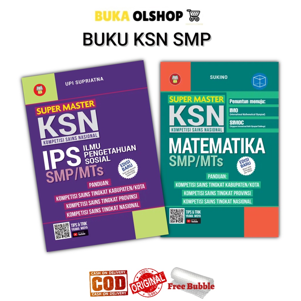 Super Master KSN Matematika SMP Super Master KSN IPS SMP