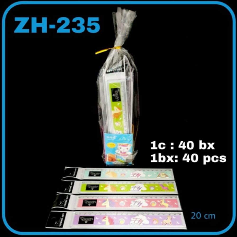 

AS888 - PENGGARIS MIKA 20CM KARAKTER UNICORN