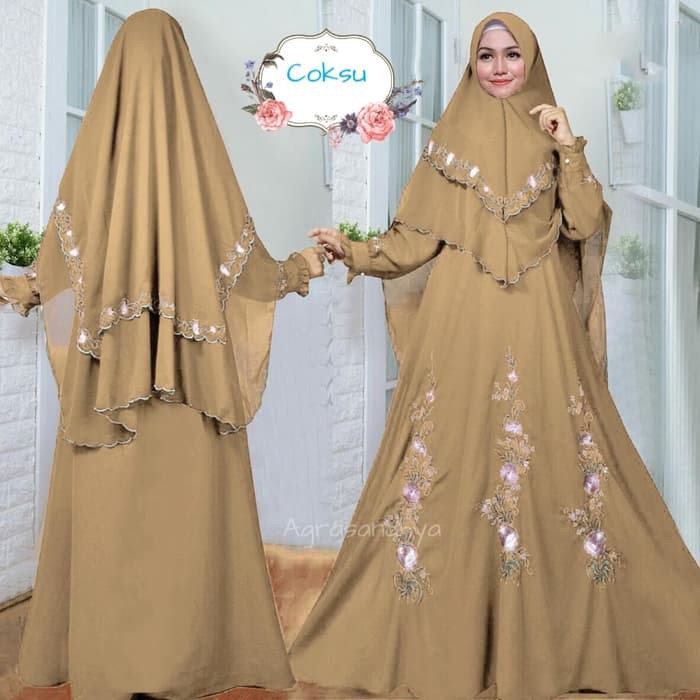 NISSA SABYAN  baju butik arbella syari coksu new baju muslim gamis pesta mewah murah
