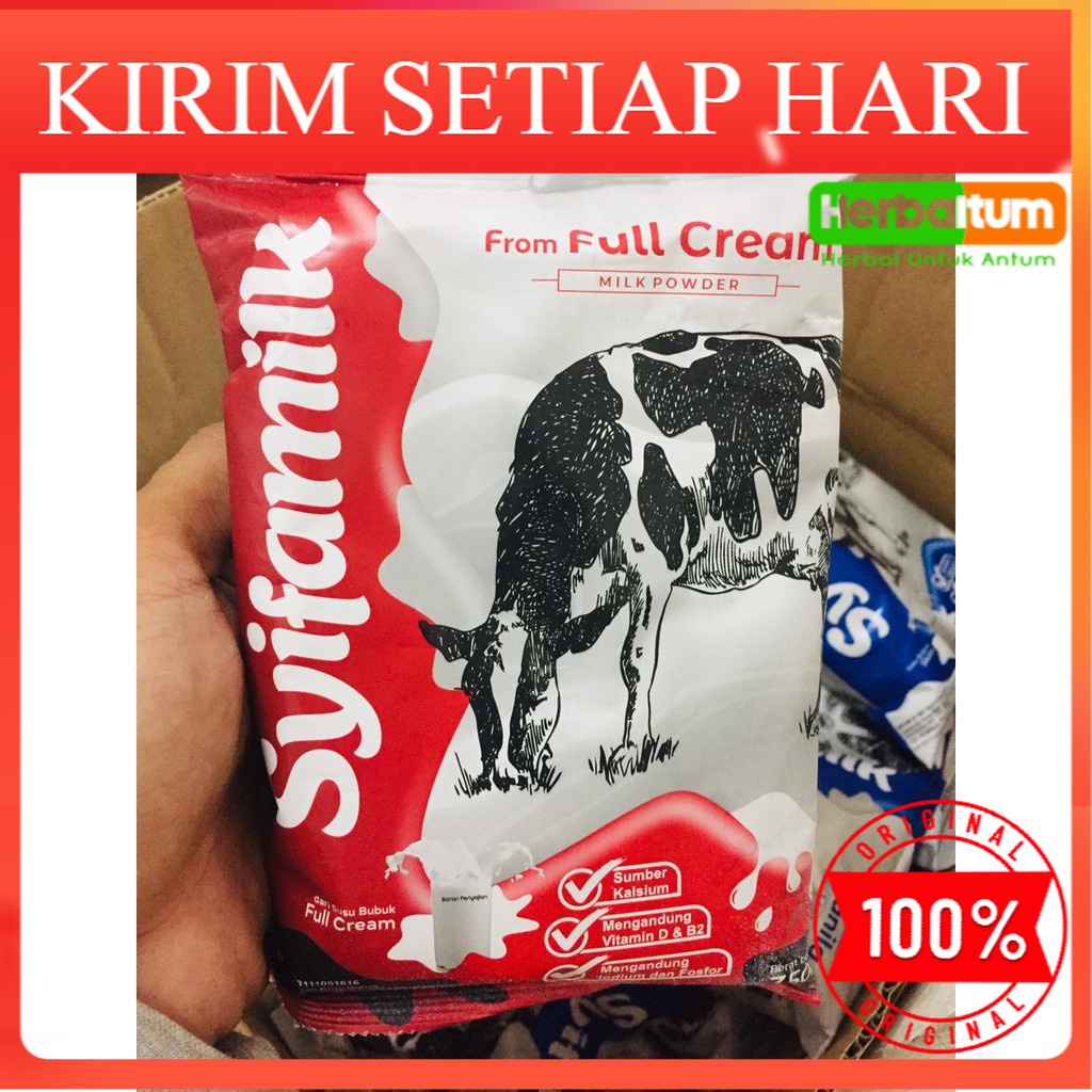 

Syifamilk Susu Sapi Bubuk 350gr Full Cream - Syifamilk Full Cream 350 gram